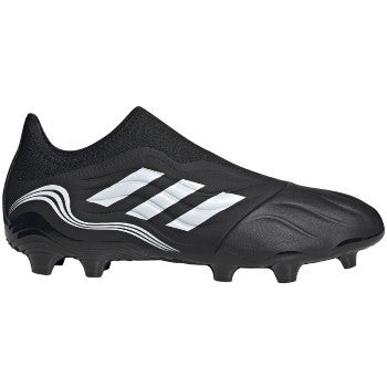 adidas Copa Sense.3 Laceless FG - Black/White Mens Footwear Core Black/White/Vivid Red Mens 6.5 - Third Coast Soccer