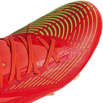 adidas Predator Edge.3 FG - Solar Red/Solar Green/Black Men's Footwear Closeout   - Third Coast Soccer