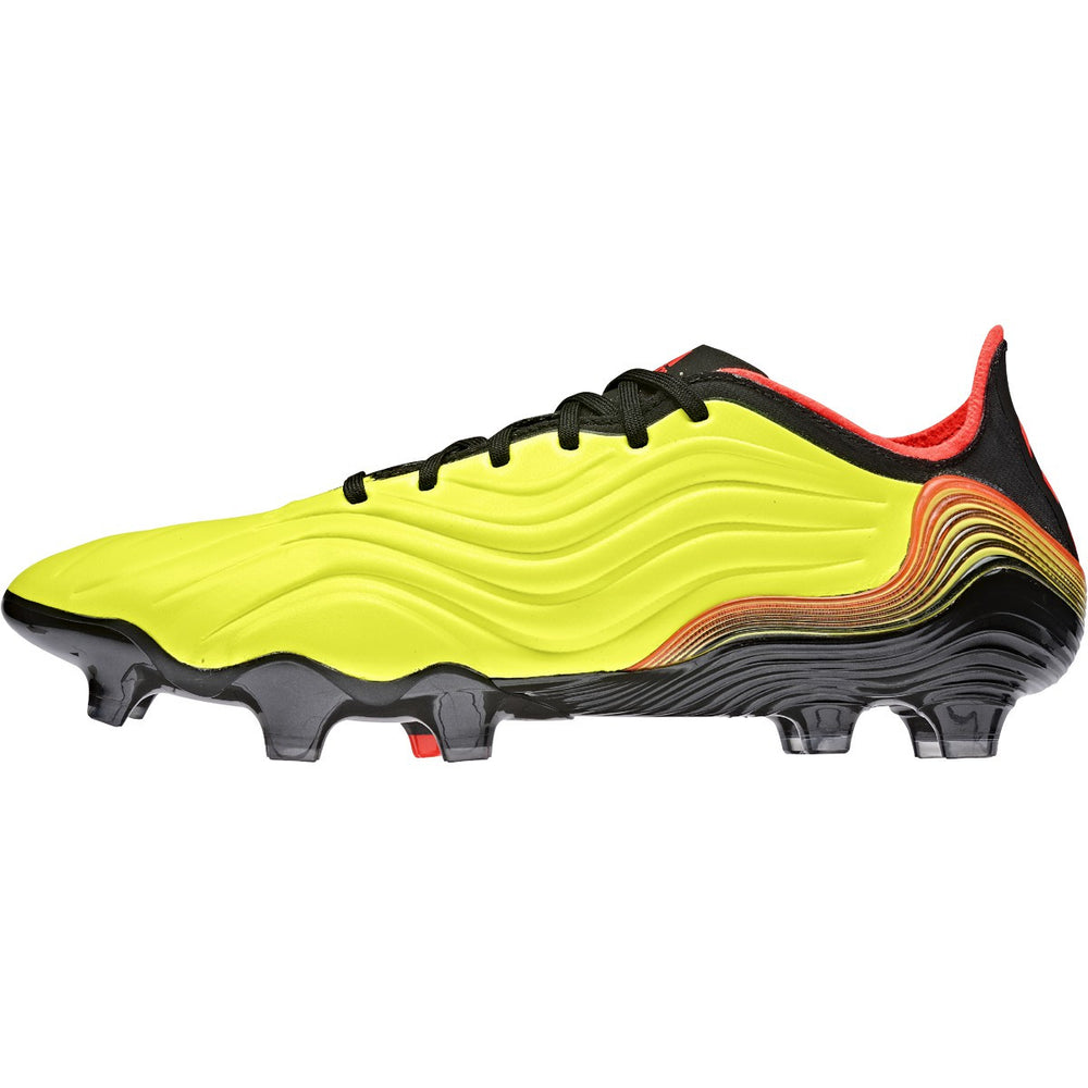 adidas Copa Sense.1 FG - Solar Yellow/Black/Solar Red Men's Footwear Closeout   - Third Coast Soccer