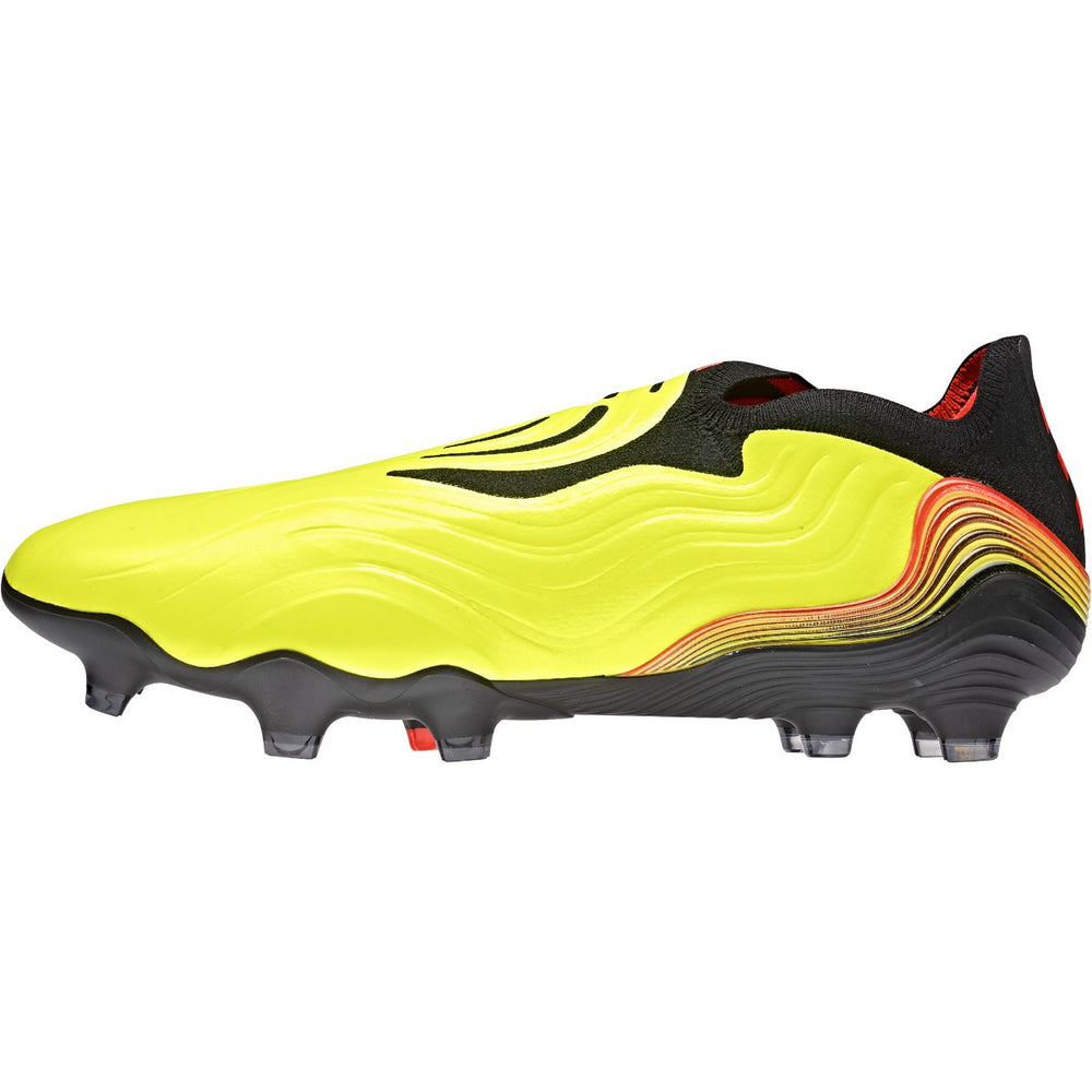 adidas Copa Sense+ FG - Solar Yellow/Black/Solar Red Men's Footwear Closeout Team Solar Yellow/Solar Red/Black Mens 7.5 - Third Coast Soccer