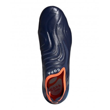 adidas Copa Sense + FG - Team Navy Blue/White/Blue Rush Men's Footwear Closeout Team Navy Blue/White/Blue Rush Mens 7.5 - Third Coast Soccer