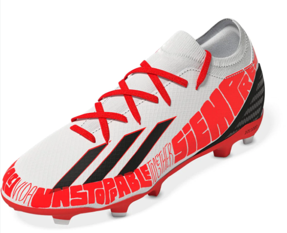 adidas X Speedportal Messi.3 FG - White/Black/Solar Red Men's Footwear Closeout White/Black/Solar Red Mens 6.5 - Third Coast Soccer