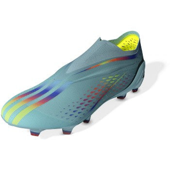 adidas X Speedportal+ FG - Clear Aqua/Solar Red/Power Blue Men's Footwear Closeout Clear Aqua/Solar Red/Power Blu Mens 8 - Third Coast Soccer
