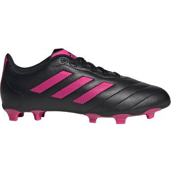 adidas Goletto VIII Junior FG - Black/Team Shock Pink Youth Footwear Closeout Core Black/Team Shock Pink Youth 10 - Third Coast Soccer