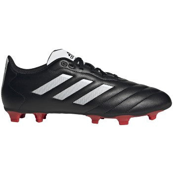 adidas Goletto VIII FG Mens Footwear Mens 6 Black/White/Red - Third Coast Soccer