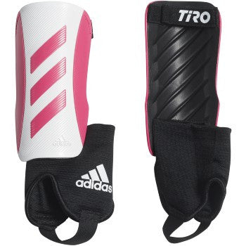 adidas Tiro Match Shinguard Jr - Team Shock Pink/White Youth Shinguards Team Shock Pink/White Small - Third Coast Soccer