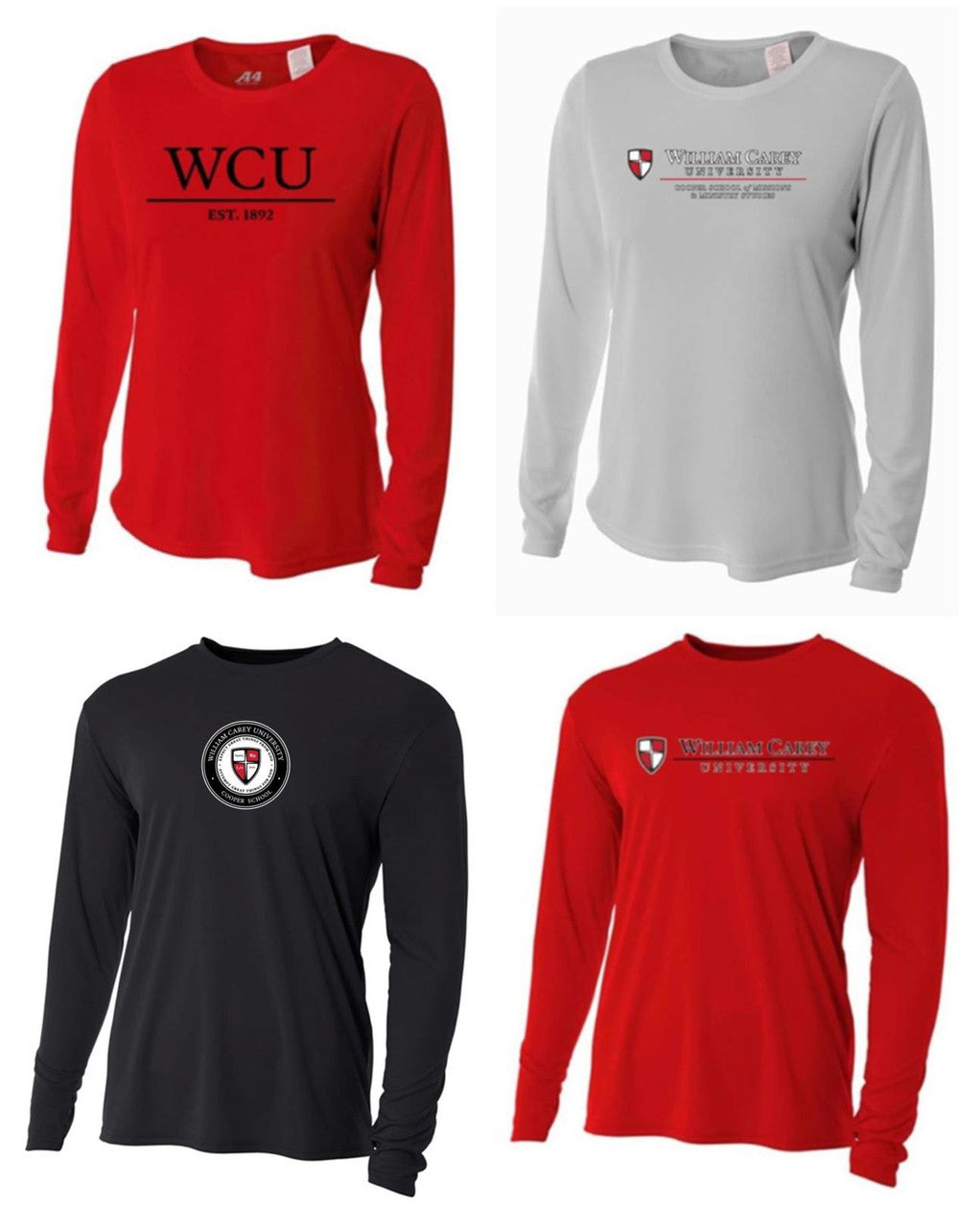 WCU Cooper School of Missions & Ministry Men's Long-Sleeve Performance Shirt WCU CSMM - Third Coast Soccer