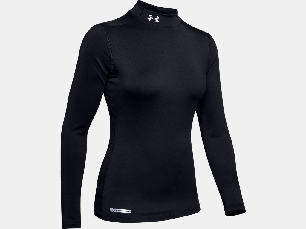 Under Armour Women's Coldgear Authentic Mock Training Wear   - Third Coast Soccer