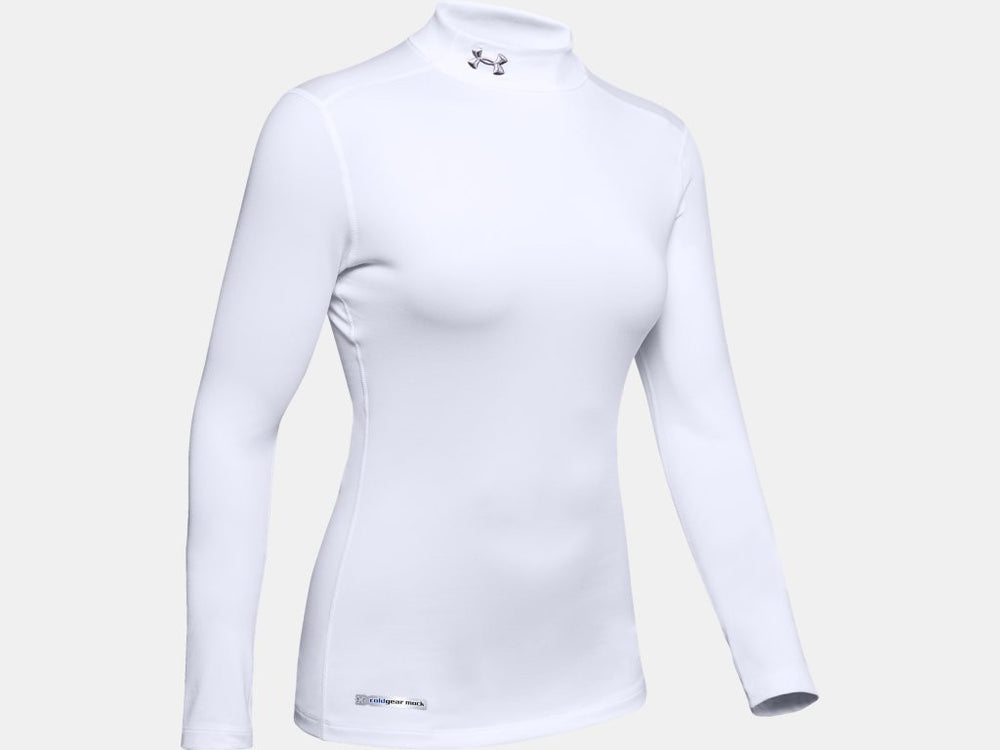Under Armour Women's Coldgear Authentic Mock Training Wear   - Third Coast Soccer