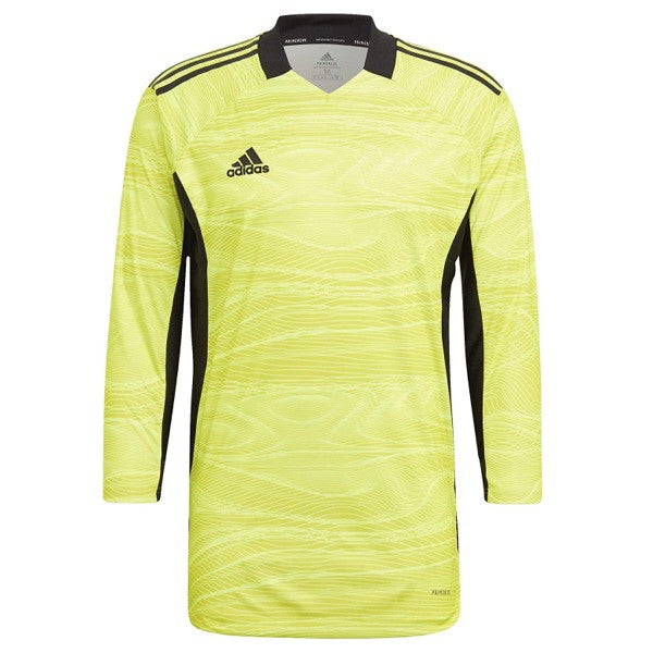 adidas Condivo 21 Goalkeeper Jersey LS - Acid Yellow apparel closeout Acid Yellow Mens Small - Third Coast Soccer