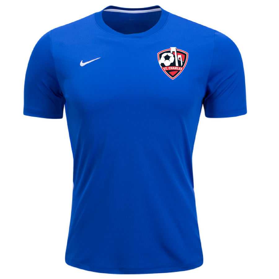 Nike SCS Youth Recreational Park VII Jersey - Royal St. Charles Soccer Club Rec Youth Extra Small Game Royal - Third Coast Soccer