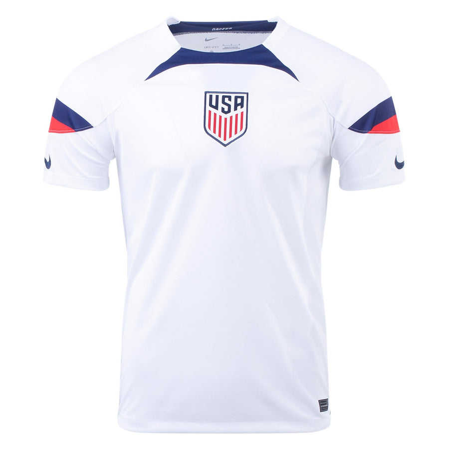 Nike USMNT Youth Home Stadium Jersey International Replica Closeout White/Loyal Blue Youth Small - Third Coast Soccer