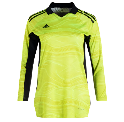 adidas Women's Condvio 21 Goalkeeper Jersey LS - Acid Yellow Goalkeeper Acid Yellow Womens XSmall - Third Coast Soccer