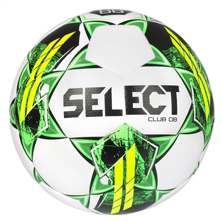 Select Club DB V22 Ball - White/Green/Yellow Balls White/Green/Yellow 5 - Third Coast Soccer