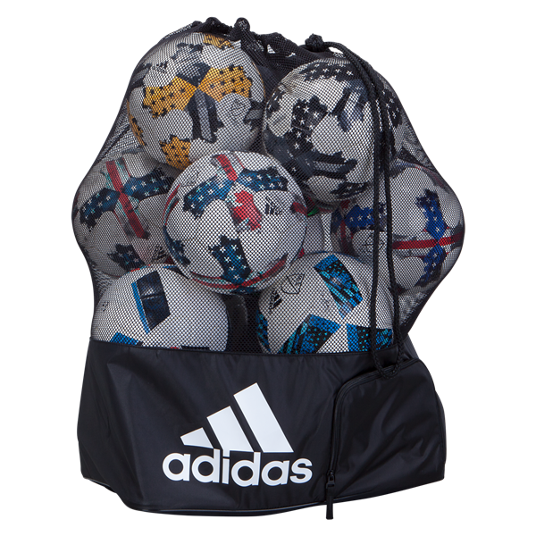adidas Team Stadium Ball Bag - Black/White Bags Black/White  - Third Coast Soccer