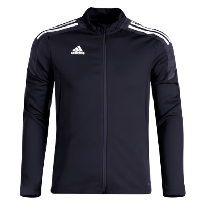 adidas Condivo 21 Track Jacket - Black/White apparel closeout Black/White Mens XSmall - Third Coast Soccer