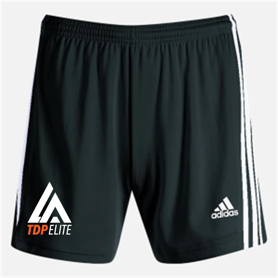 adidas LATDP Squadra 21 Short - Black LA TDP Elite Black Mens Small - Third Coast Soccer