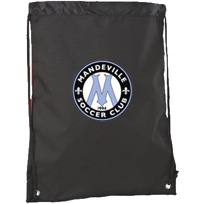 MSC Drawstring Bag MSC Spiritwear Black  - Third Coast Soccer