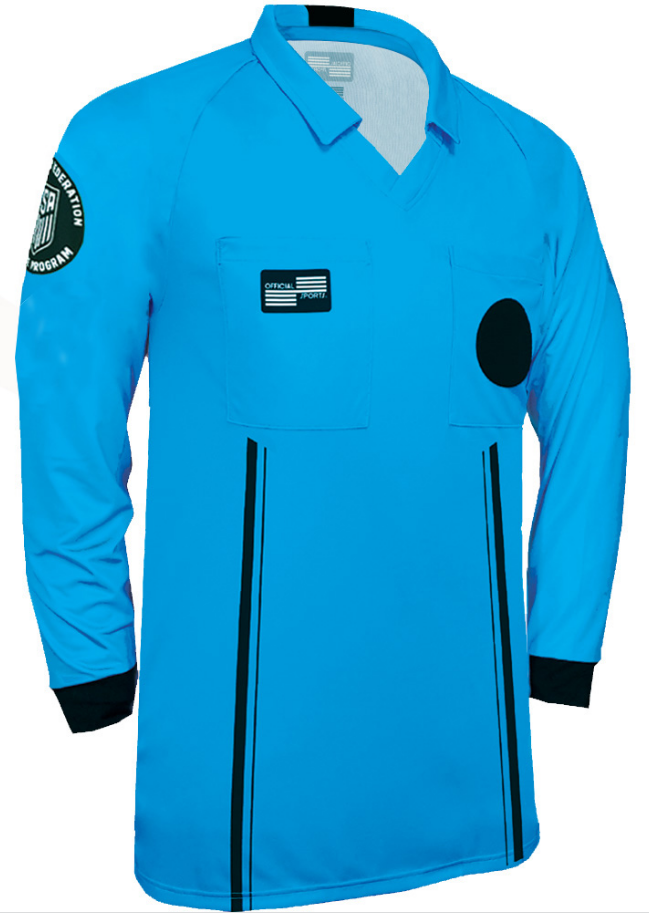 Official Sport USSF Economy LS Jersey - Royal Referee   - Third Coast Soccer