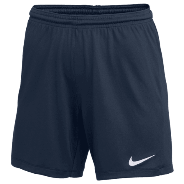 Nike Women's Park III Short Shorts College Navy/White Womens XSmall - Third Coast Soccer