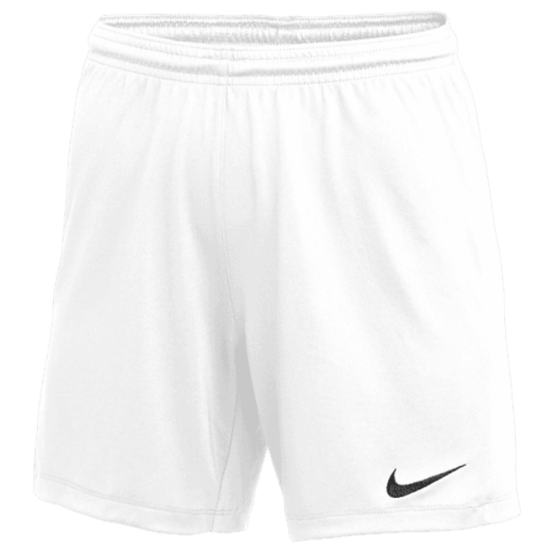 Nike Women's Park III Short Shorts White/Black Womens XSmall - Third Coast Soccer