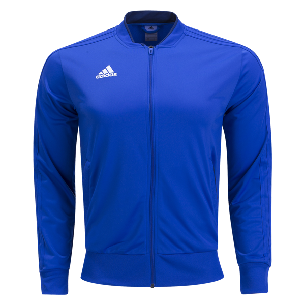 adidas Youth Condivo 18 Training Jacket - Bold Blue Jackets Bold Blue Youth XSmall - Third Coast Soccer