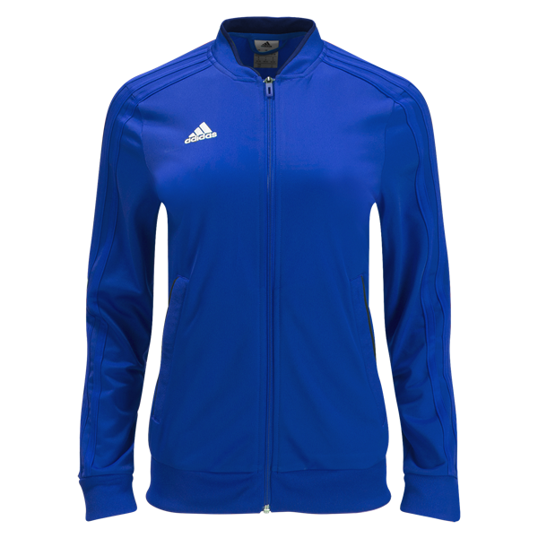 adidas Women's Condivo 18 Training Jacket - Bold Blue Jackets Bold Blue Womens Small - Third Coast Soccer