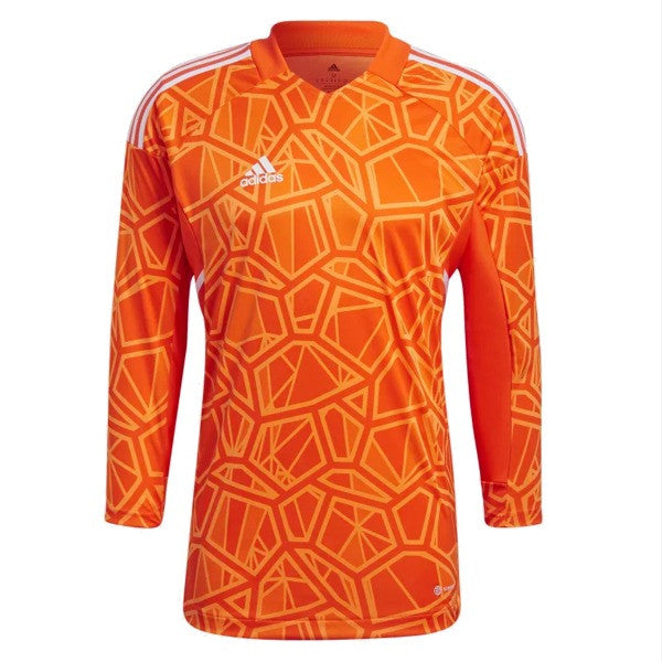 adidas Men's Condivo 22 Goalkeeper LS Jersey - Orange Goalkeeper Orange Mens Small - Third Coast Soccer