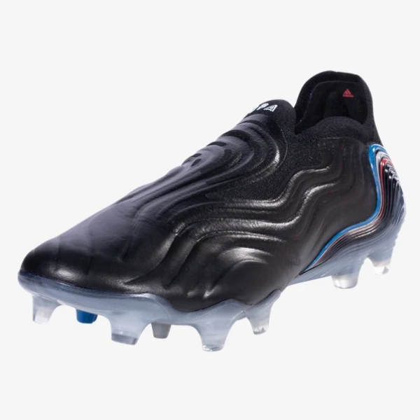 adidas Copa Sense+ FG Mens Footwear Black/White/Blue Rush Mens 6 - Third Coast Soccer