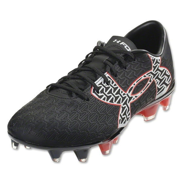 Under Armour Corespeed Force 2.0 FG - Black/Rocket Red/White Men's Footwear Closeout Black/Red/White Mens 6 - Third Coast Soccer