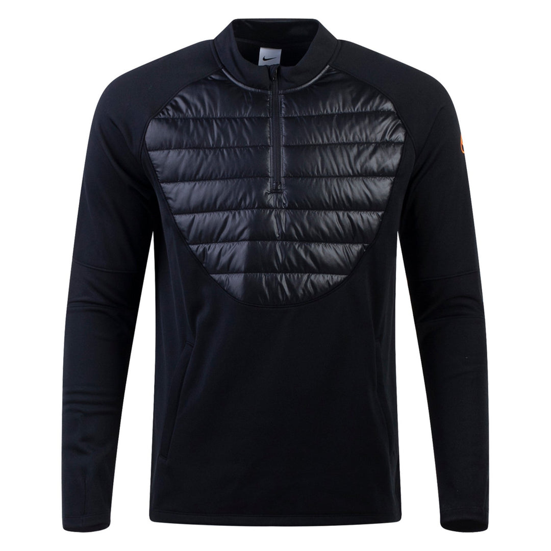 Nike Academy Winter Warrior Jacket - Black apparel closeout Black/Black/Total Orange Mens Small - Third Coast Soccer