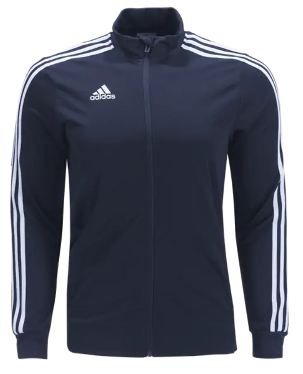 adidas Tiro 19 Training Jacket - Dark Blue/Bold Blue/White Jackets Dark Blue/Bold Blue/White Mens Small - Third Coast Soccer