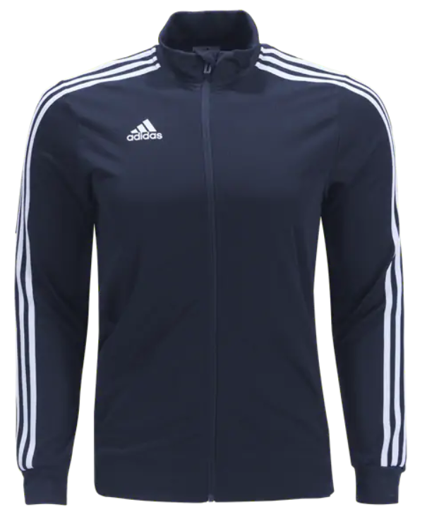 adidas Youth Tiro 19 Training Jacket - Dark Blue/Bold Blue/White Training Wear Dark Blue/Bold Blue/White Youth XSmall - Third Coast Soccer