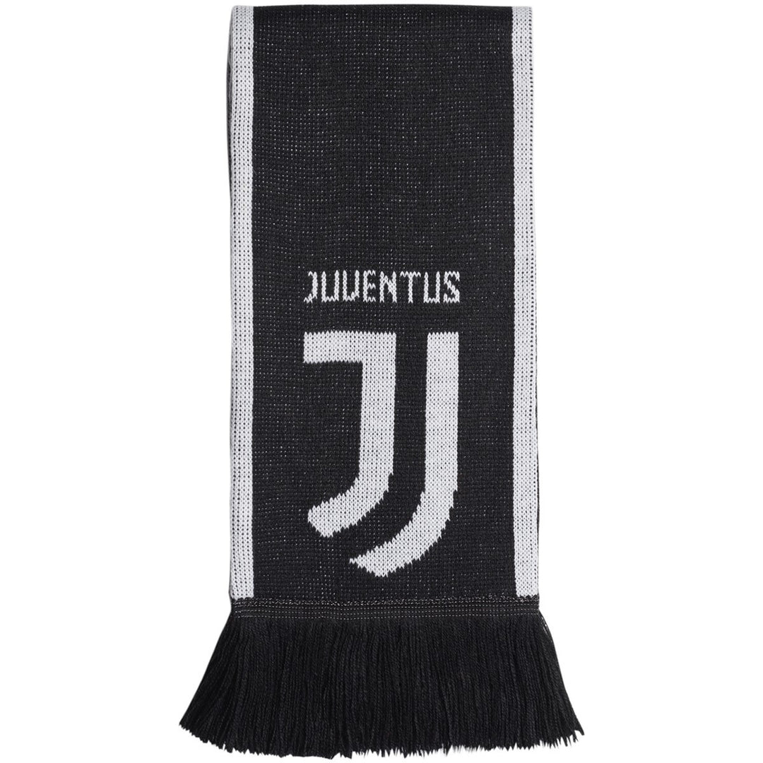 adidas Juventus Scarf Scarves Black/White  - Third Coast Soccer