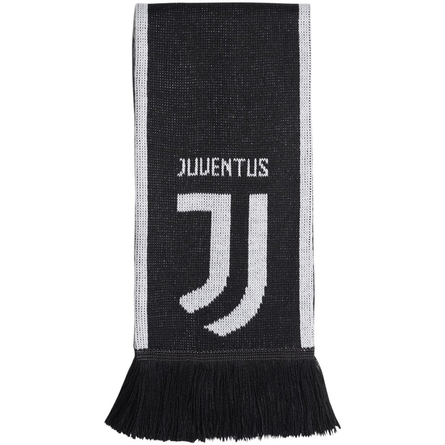 adidas Juventus Scarf Scarves Black/White  - Third Coast Soccer