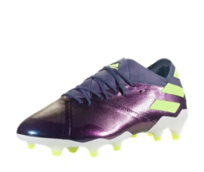 Adidas Nemeziz Messi 19.1 FG Men's Footwear Closeout Indigo/Green/Purple Mens 6.5 - Third Coast Soccer