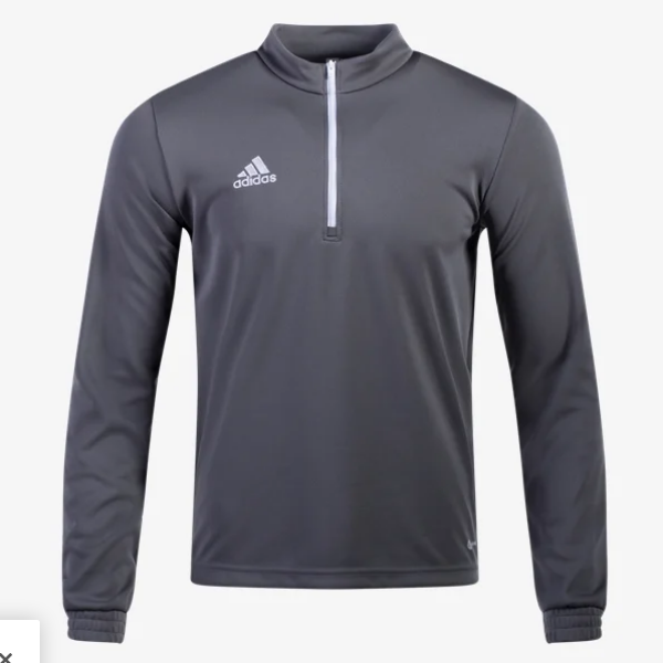adidas Entrada 22 Training Top - Grey Jackets Team Grey Mens Small - Third Coast Soccer