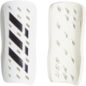 adidas Tiro Club Shinguard - White/Black Adult Shinguards   - Third Coast Soccer