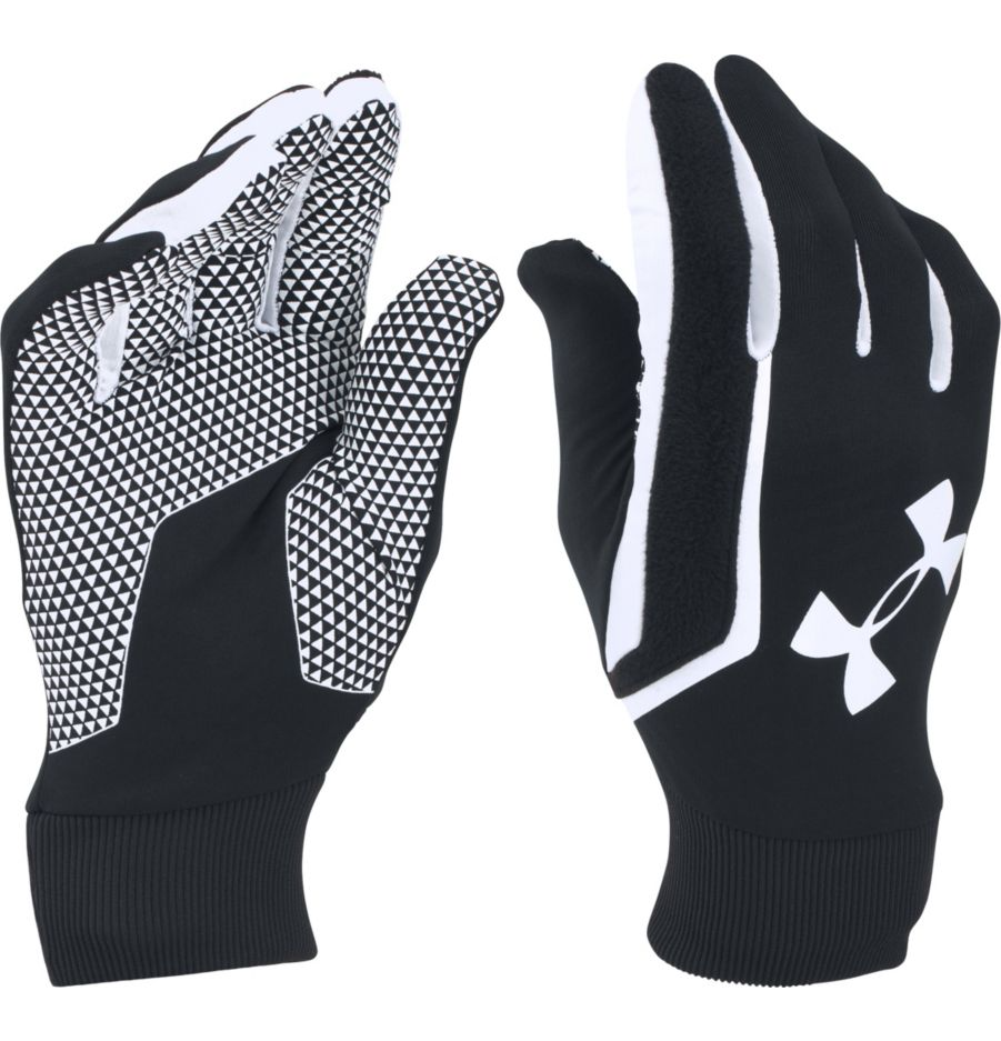Under Armour Soccer Field Players Gloves Black/White