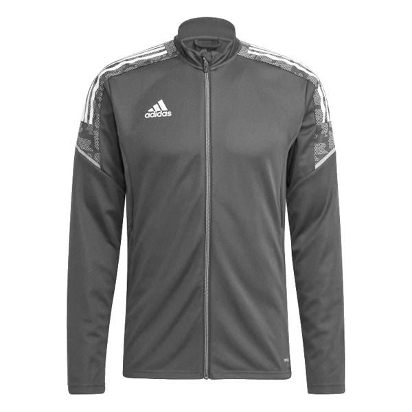 adidas Men's Condivo 21 Track Jacket - Team Grey/White Jackets Team Grey/White Mens Small - Third Coast Soccer