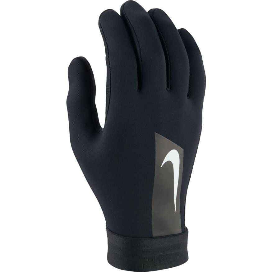 Nike Academy Hyperwarm Field Player Glove Gloves Black/White XLarge - Third Coast Soccer