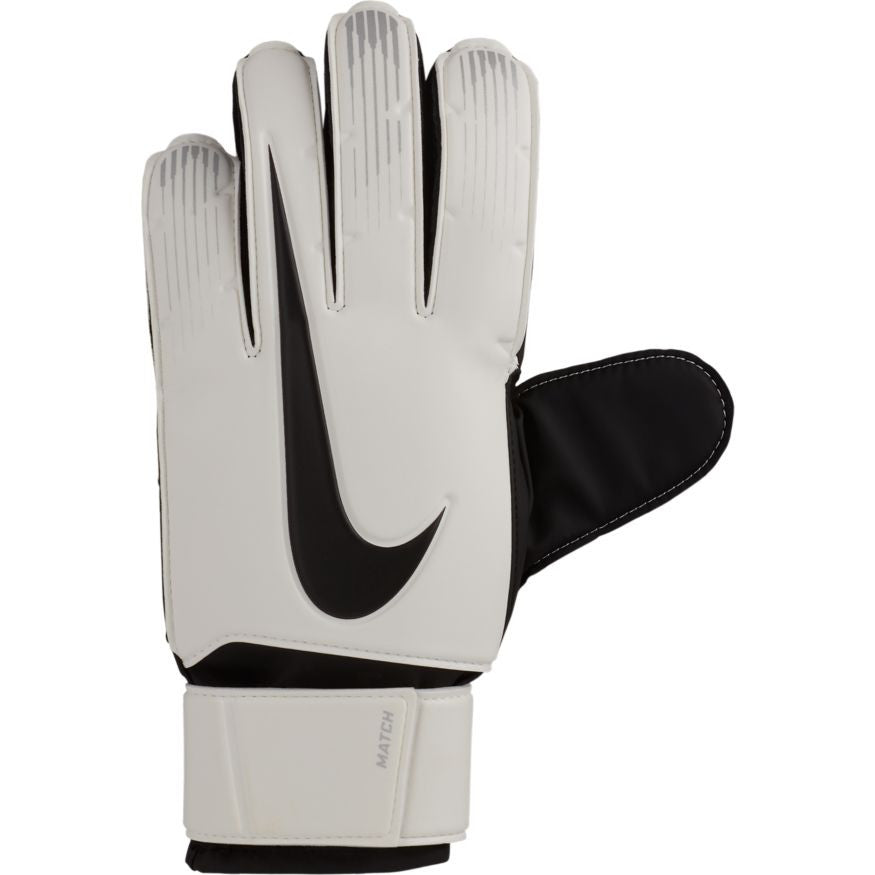 Nike Match Goalkeeper Glove - White/Black Gloves White/Black 11 - Third Coast Soccer