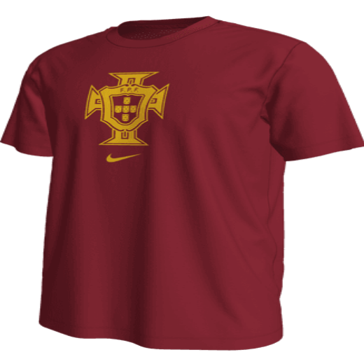 Nike Portugal Crest Tee - Red International Replica   - Third Coast Soccer