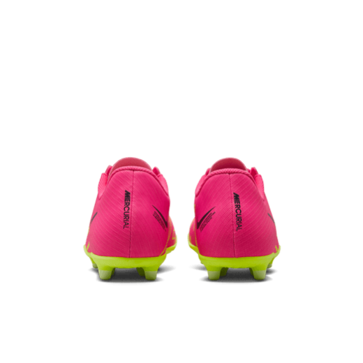 Nike Jr. Mercurial Vapor 15 Club FG - Pink Blast/Volt Youth Footwear Pink Blast/Volt/Gridiron Youth 3 - Third Coast Soccer