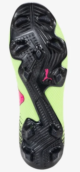 Puma Future Ultimate Tricks FG/AG - Black/Ravish/Fast Yellow Men's Footwear Closeout   - Third Coast Soccer