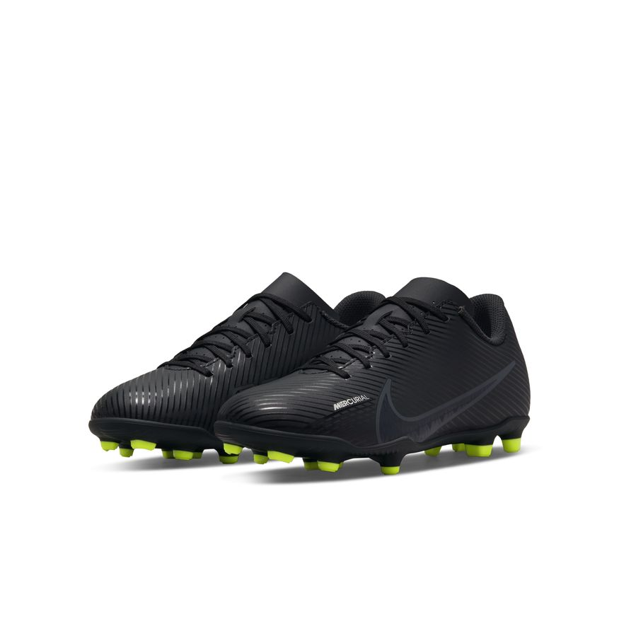 Nike Jr Mercurial Vapor 15 Club FG - Black/Smoke Grey/White Youth Footwear Closeout - Third Coast Soccer