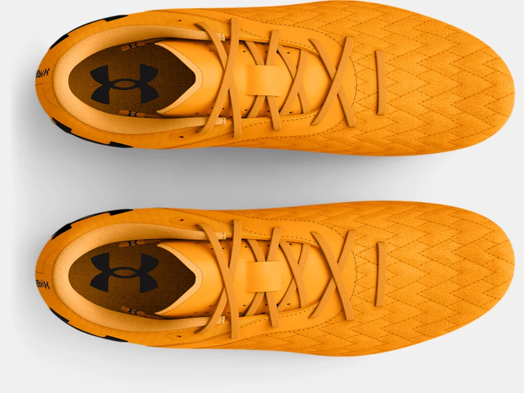 Under Armour Magnetico Select 2.0 FG - Orange Men's Footwear Closeout Orange/Yellow/Black Mens 8.5 - Third Coast Soccer