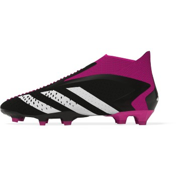 adidas Predator Accuracy+ FG - Black/White/Shock Pink Men's Footwear Closeout   - Third Coast Soccer