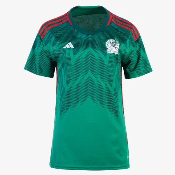 adidas Women's Mexico Home Jersey 2022 International Replica Closeout Vivid Green/Collegiate Green Womens XSmall - Third Coast Soccer