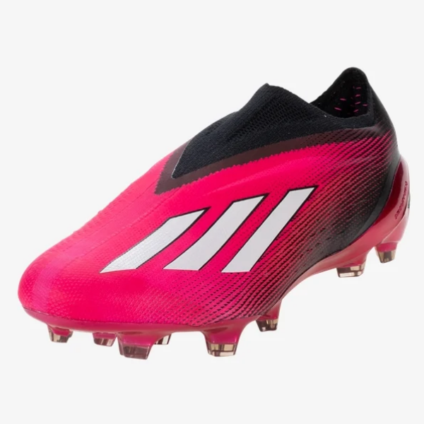 adidas X Speedportal + FG - Shock Pink/White/Black Men's Footwear Closeout Team Shock Pink/White/Black Mens 6.5 - Third Coast Soccer
